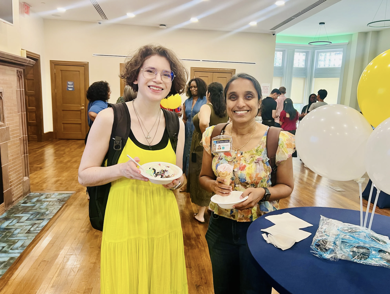 Pictured: OCA Ice Cream social.